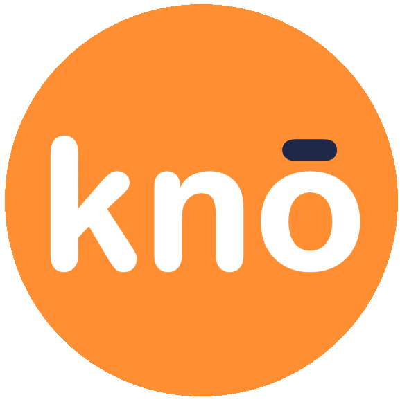 Rounded orange logo
